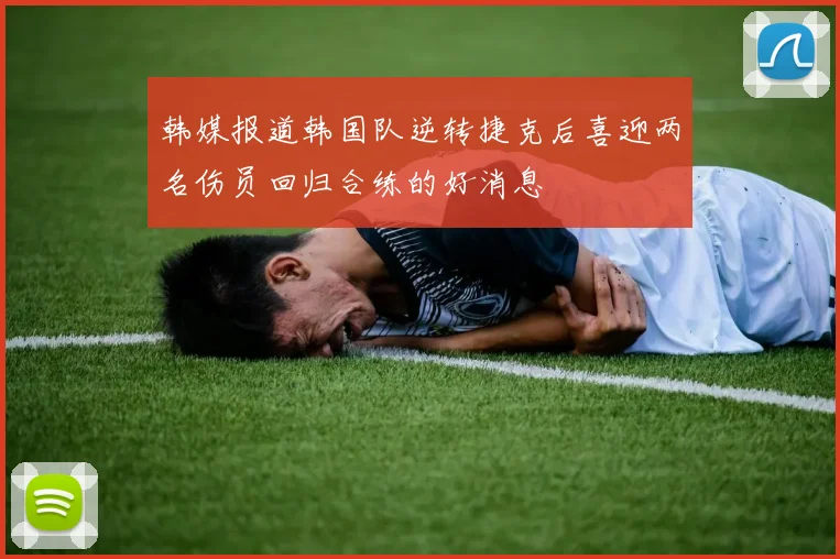 韩媒报道韩国队逆转捷克后喜迎两名伤员回归合练的好消息